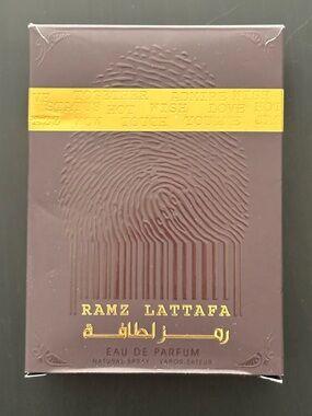 Ramz Lattafa Men Eau de Parfum - Brown/Gold